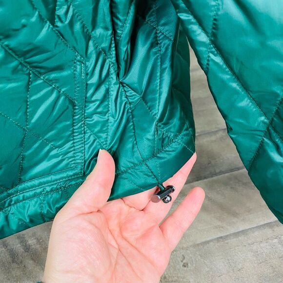 Polo Ralph Lauren Green Quilted Anorak Hooded Jacket Size S NWT 298$ - Picture 10 of 13